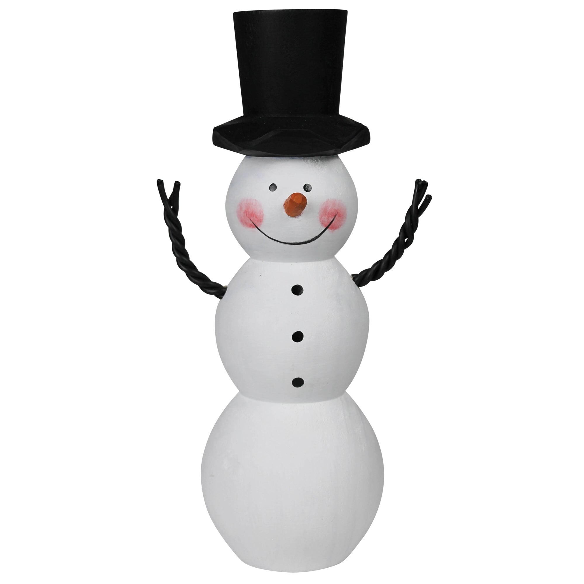 Snowman, Wood