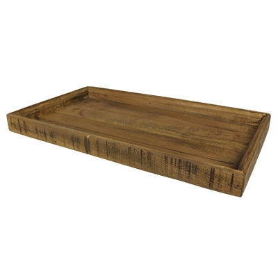 Wood Tray, Rectangle - Lrg