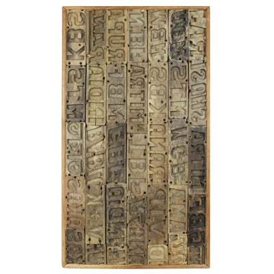 Wood Letter Wall Art