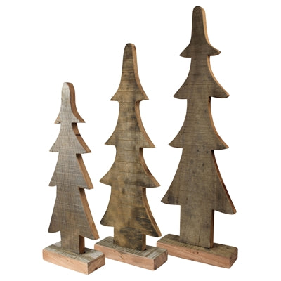 Spruce Christmas Trees - Set of 3