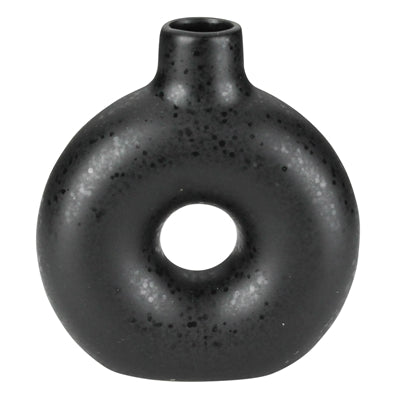 Orie Vase, Matte Black