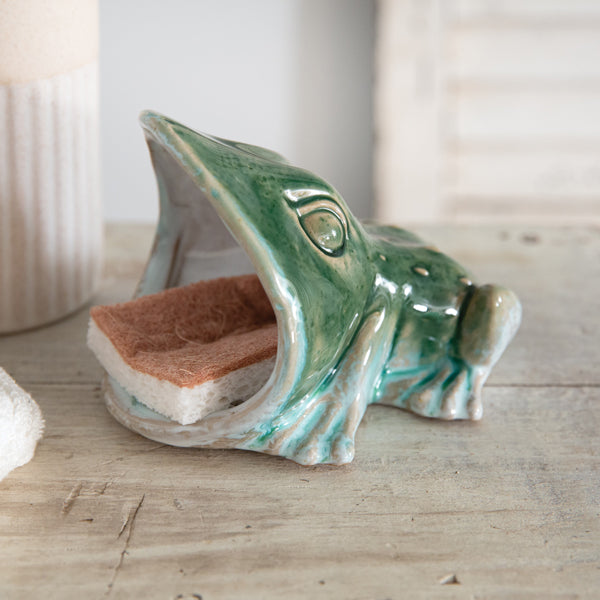 Frog Sponge Holder