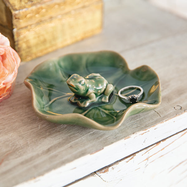 Lilly Pad Trinket Dish