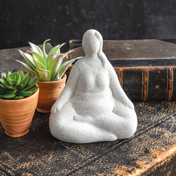 Yoga Lady Statue - Lotus Pose