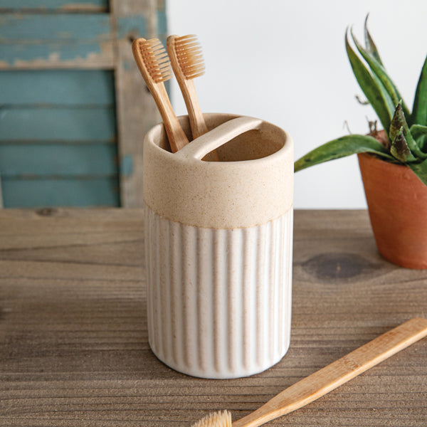 Bardot Ceramic Toothbrush Holder