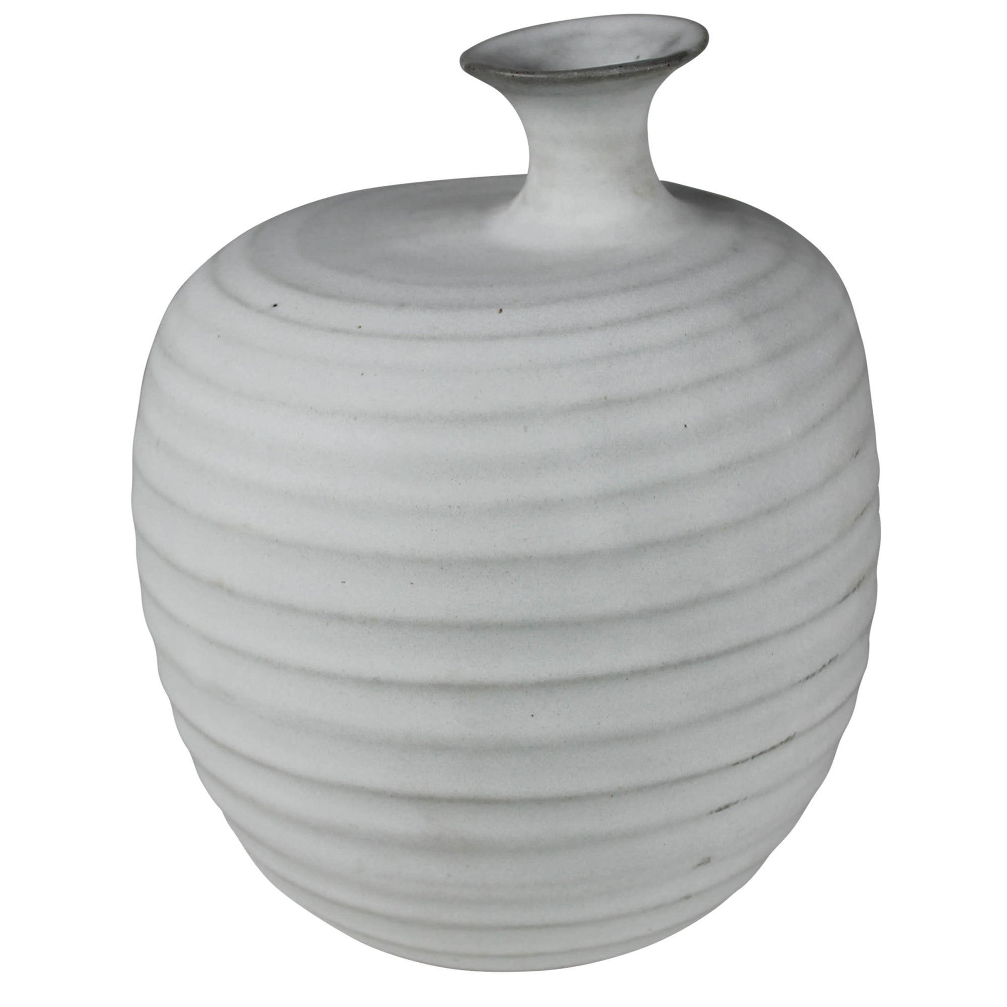 Eleo Vase with Neck, Ceramic - Sm