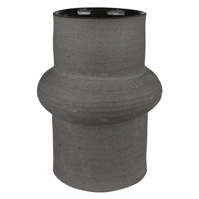 Cruz Vase Cylinder, Black