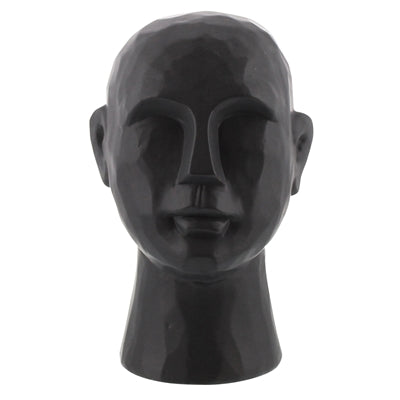 Gris Geometric Bust, Black - Lrg - Matte Black
