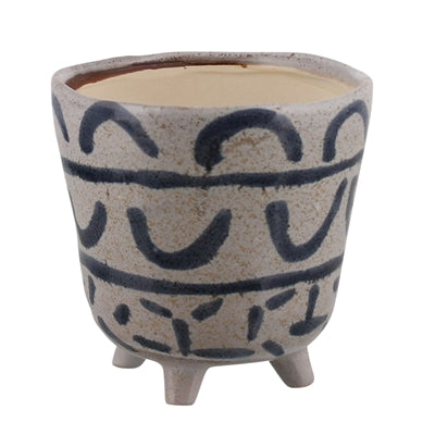 Granada Painted Bowl, Ceramic - Sm - Blue & White