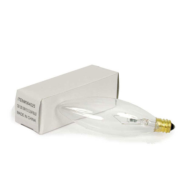 25 Watt Torpedo Light Bulb (S/25)