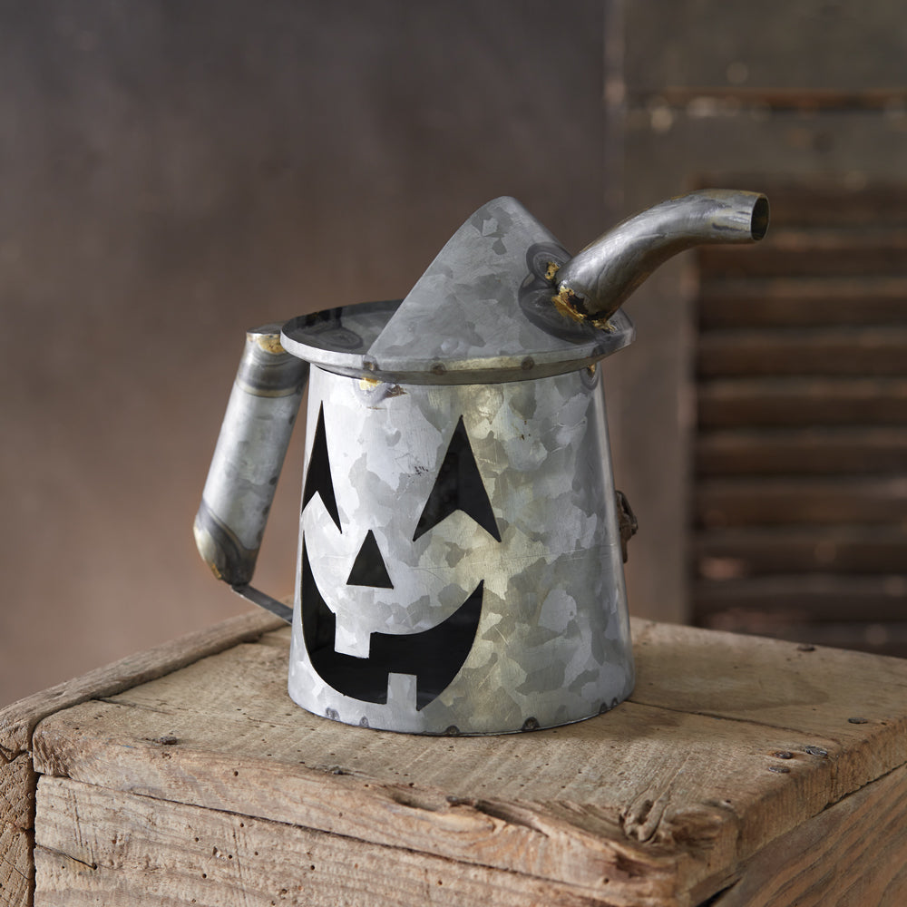 Oil Can Jack-O-Lantern Luminary