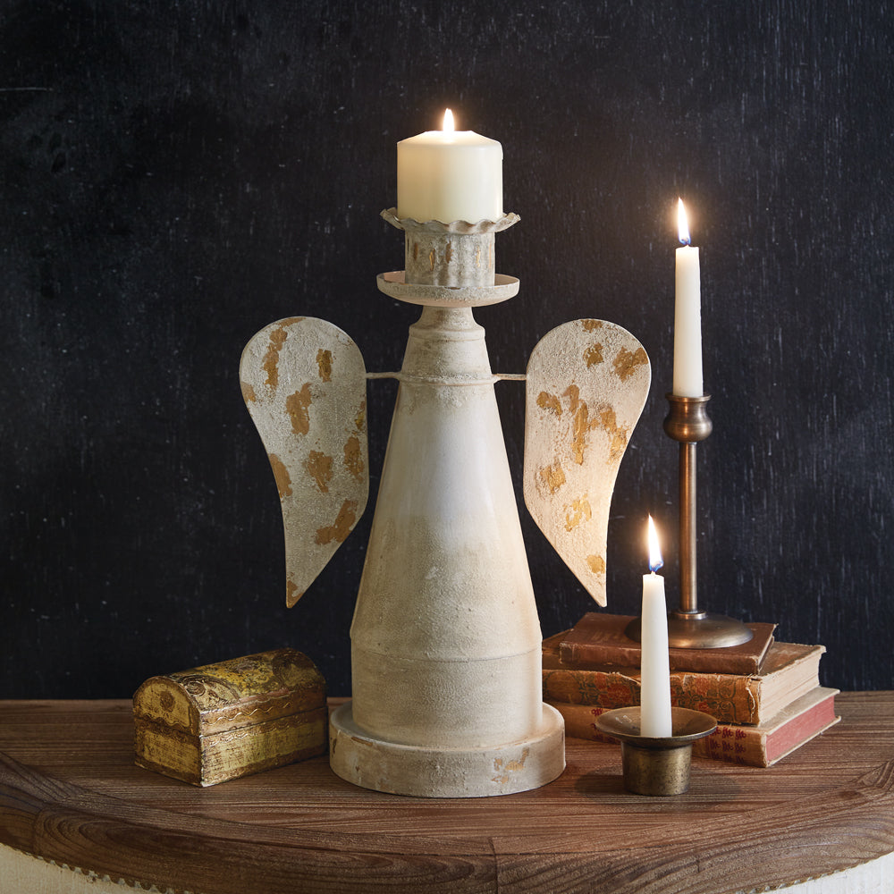Angel Pillar Holder