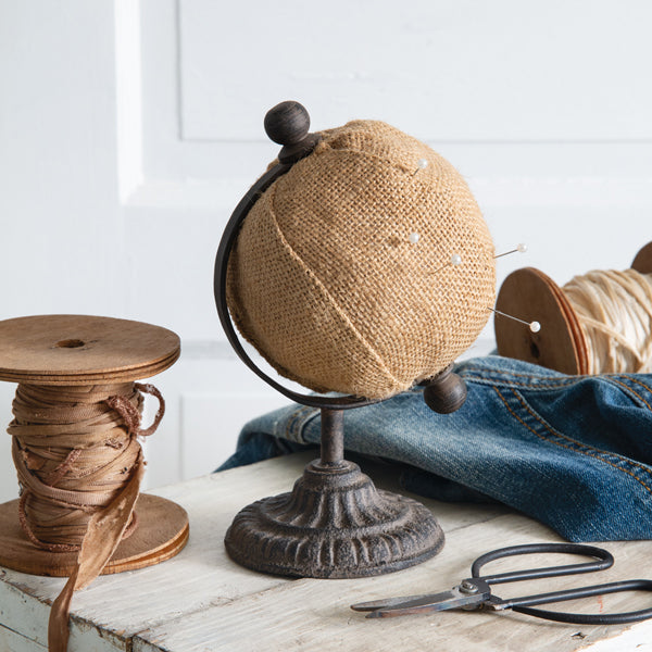 Globe Pin Cushion