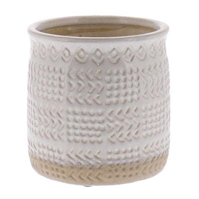 Cheyenne Cachepot - Sm - White