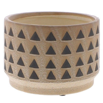 Inca Cachepot - Lrg - Terra Cotta