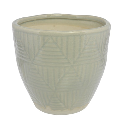 Lucie Cachepot - Lrg - Ice Blue