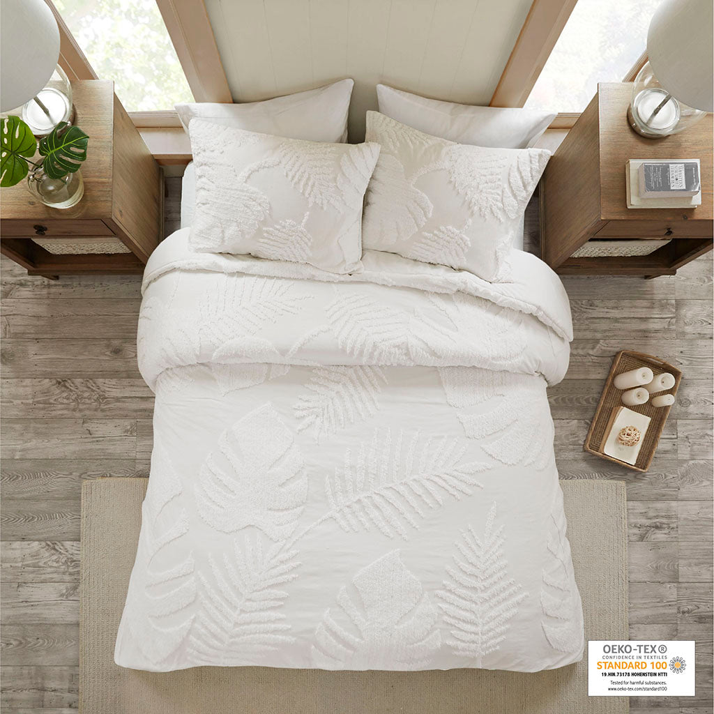 Bahari 6 Piece Jaquard Duvet Cover Set