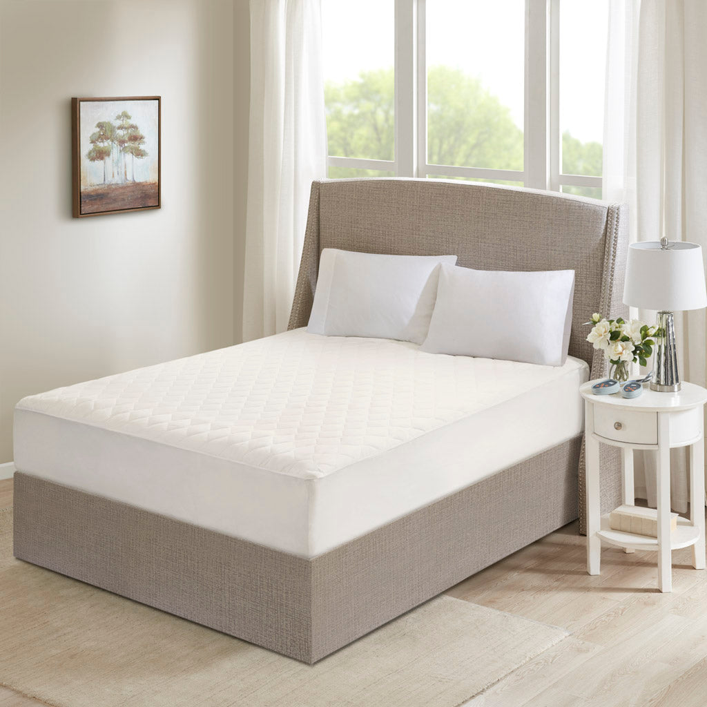 Cotton Heated Mattress Pad