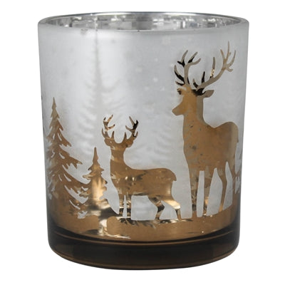 Deer in Forest Votive Cup