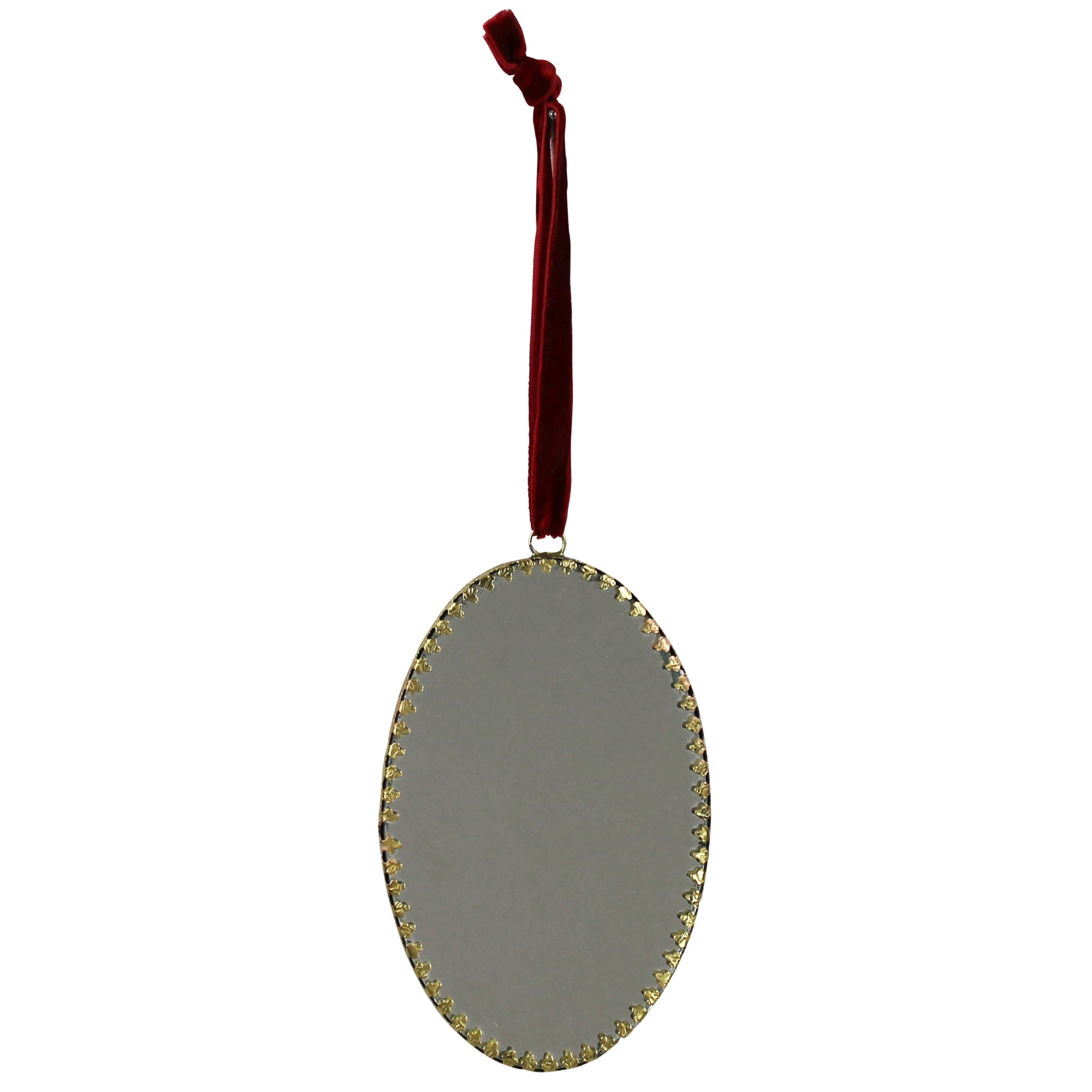 Mirror Ornament - Oval