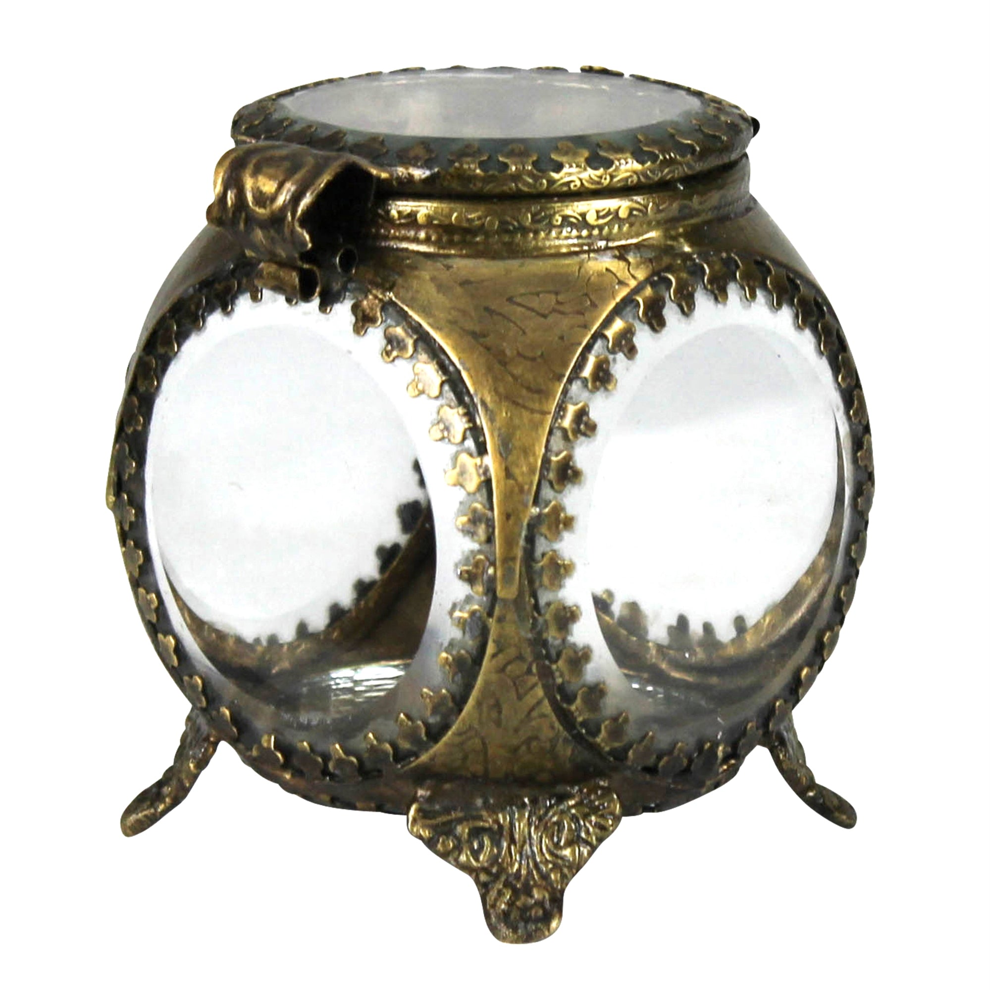 Jewelry Box - Round Glass