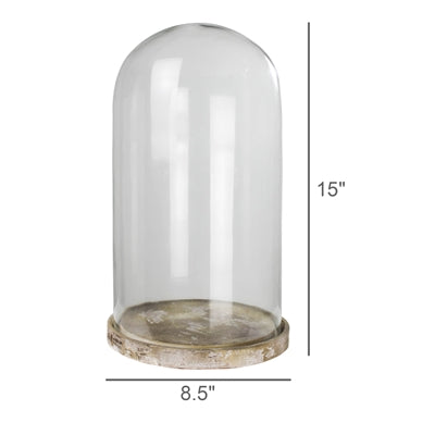 Castello Dome w/ Wooden Base (L)