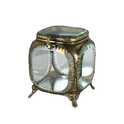 Beveled Glass Box - Square