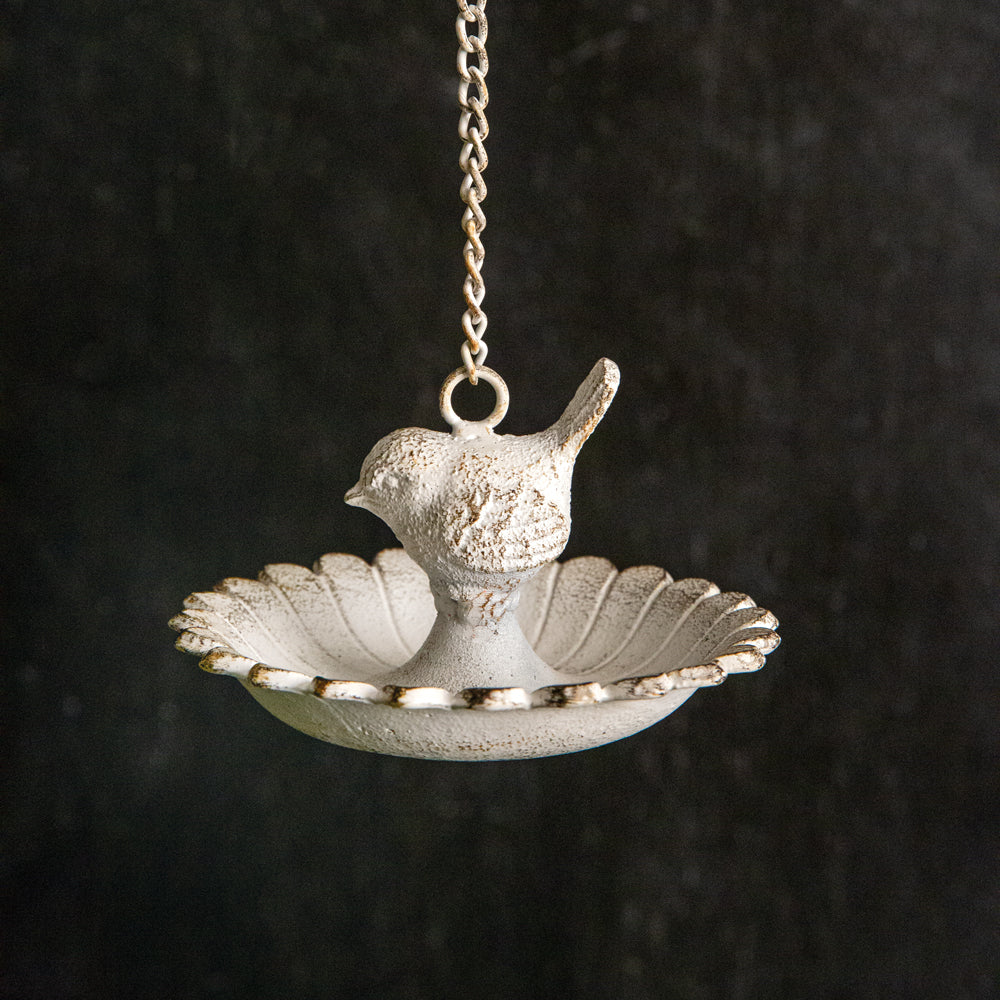 Cast Iron Hanging Bird Feeder (S/2)