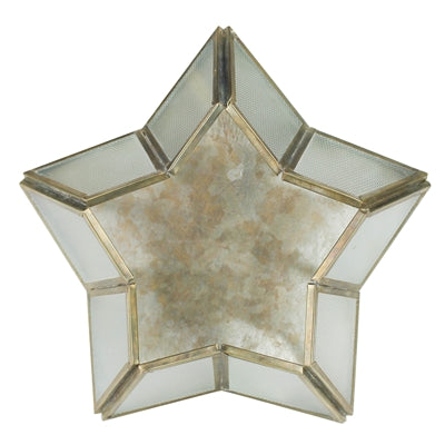 Leaded Star Tealight Holder