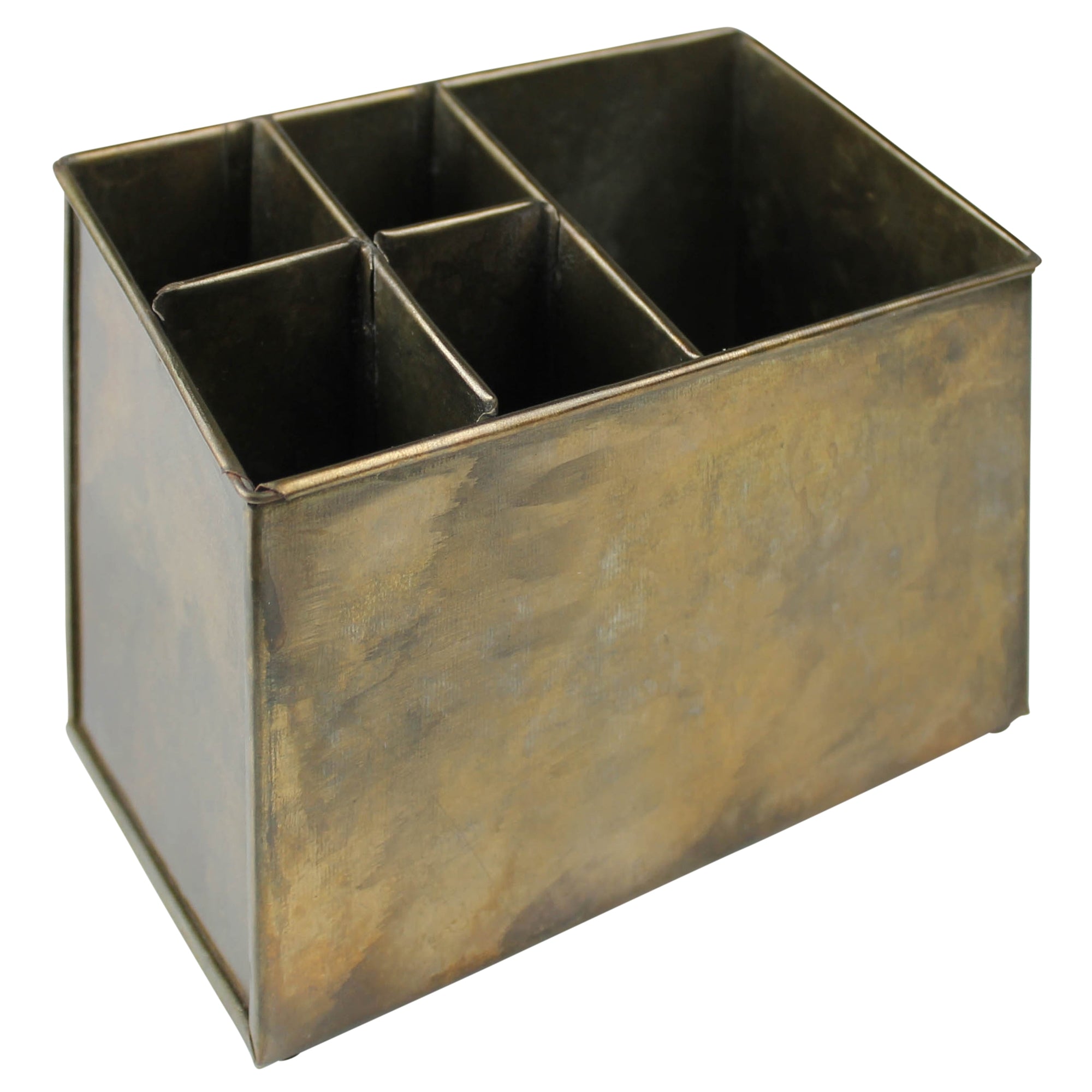 Antique Brass Organizer