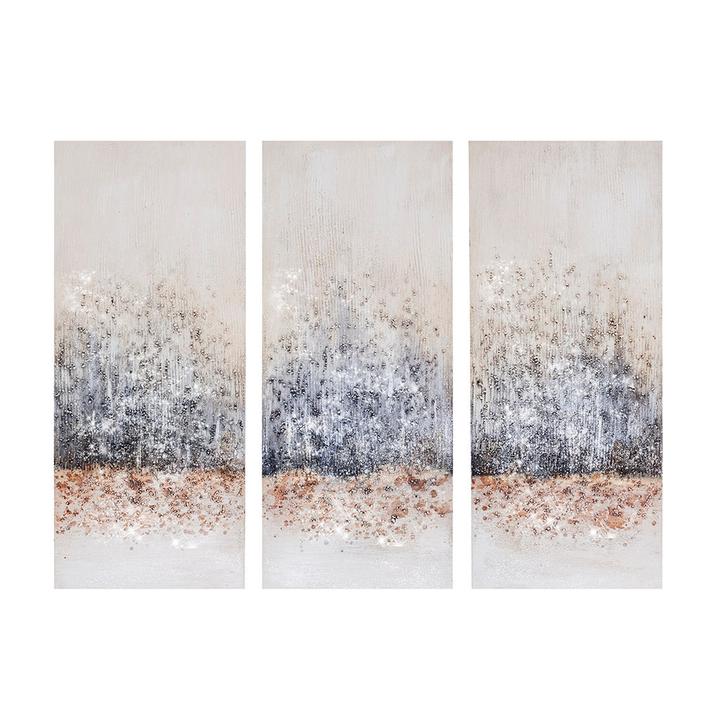Twilight Mystere Heavily Embellished 2-piece Canvas Wall Art Set