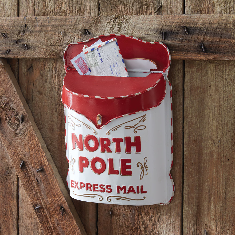 North Pole Express Mail Box