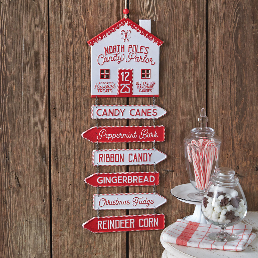 North Pole Candy Parlor Wall Art