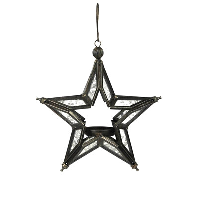 Hanging Star Tealight Holder - Sm