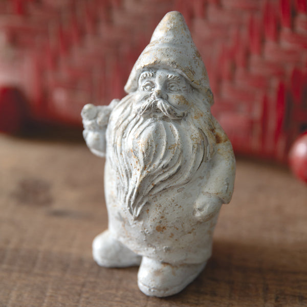 Santa Gnome w/ Bird