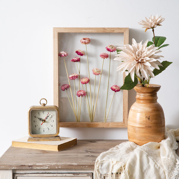 Floral Shadow Box - Daisy