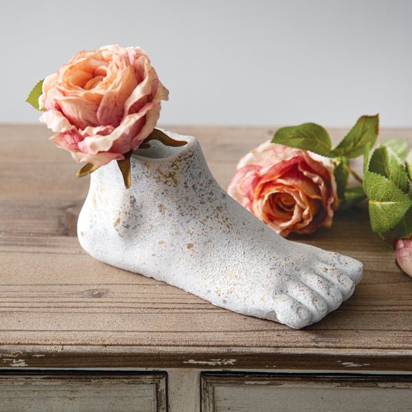 Concrete Foot Planter