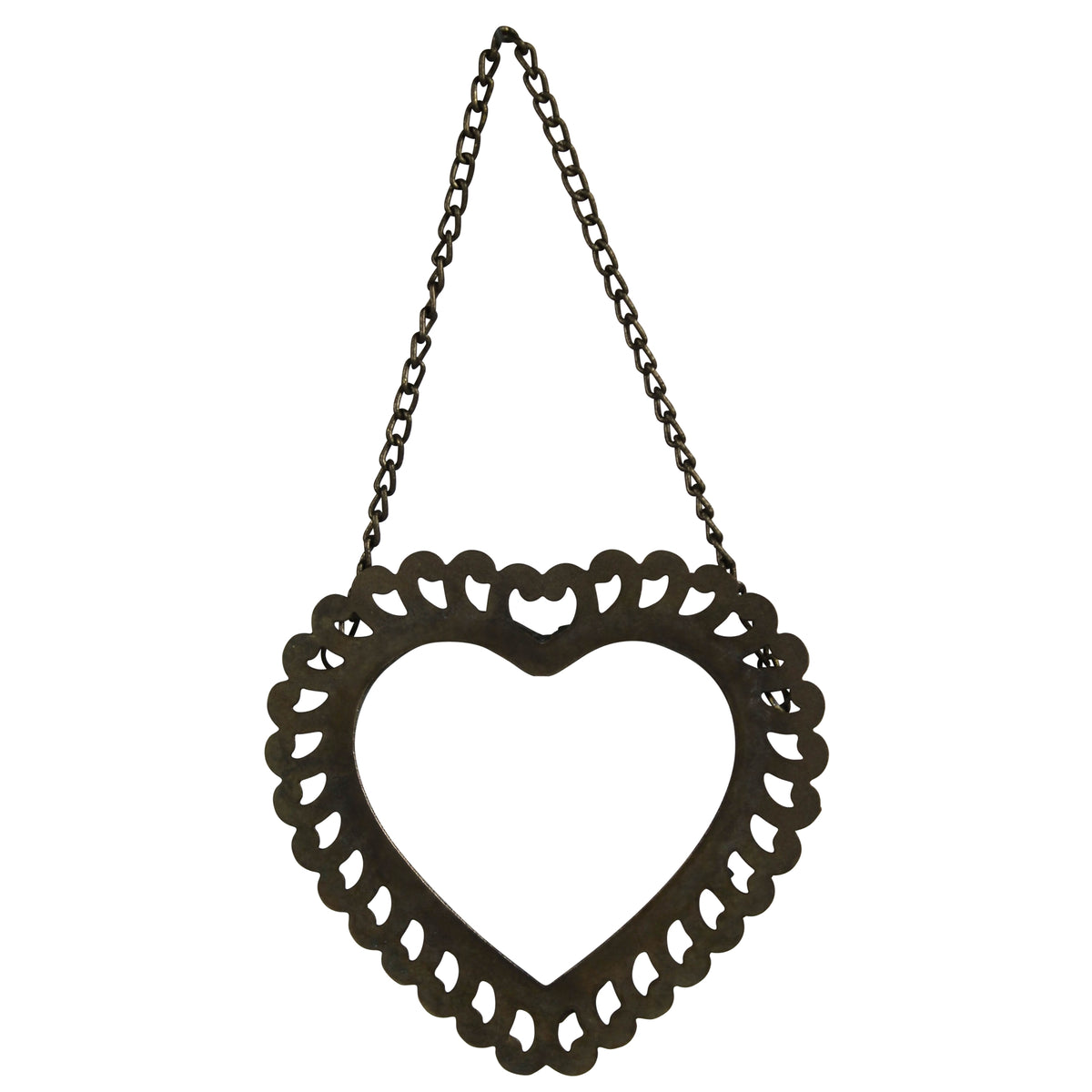 Heart Frame, Leaded Glass
