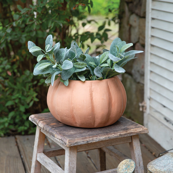 Pumpkin Terra Cotta Pot