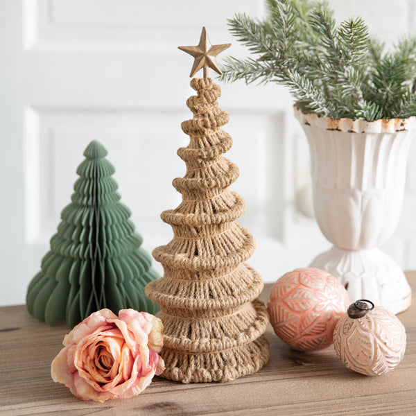 Jute Swirl Holiday Tree