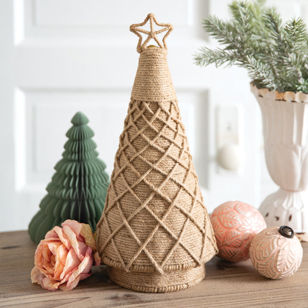 Jute Braid Holiday Tree