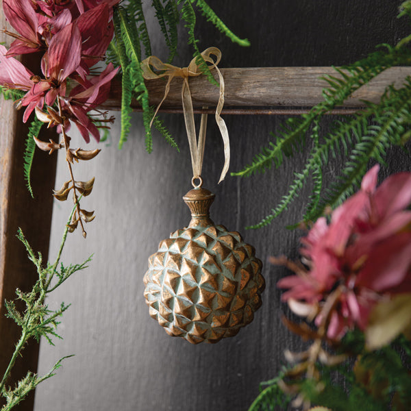 Geometric Pyramid Imperial Ornament