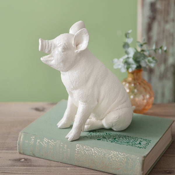 Posy Pig Statue
