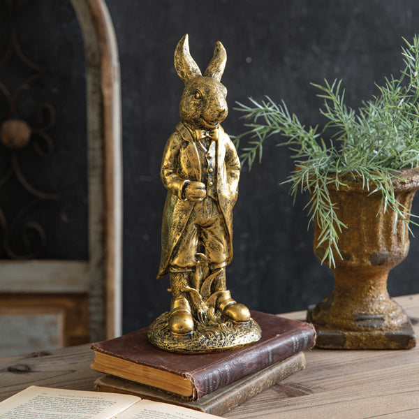 Gentleman Hare Figurine