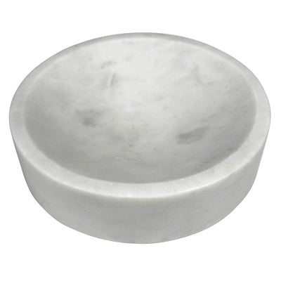 Dive Bowl, White Marble