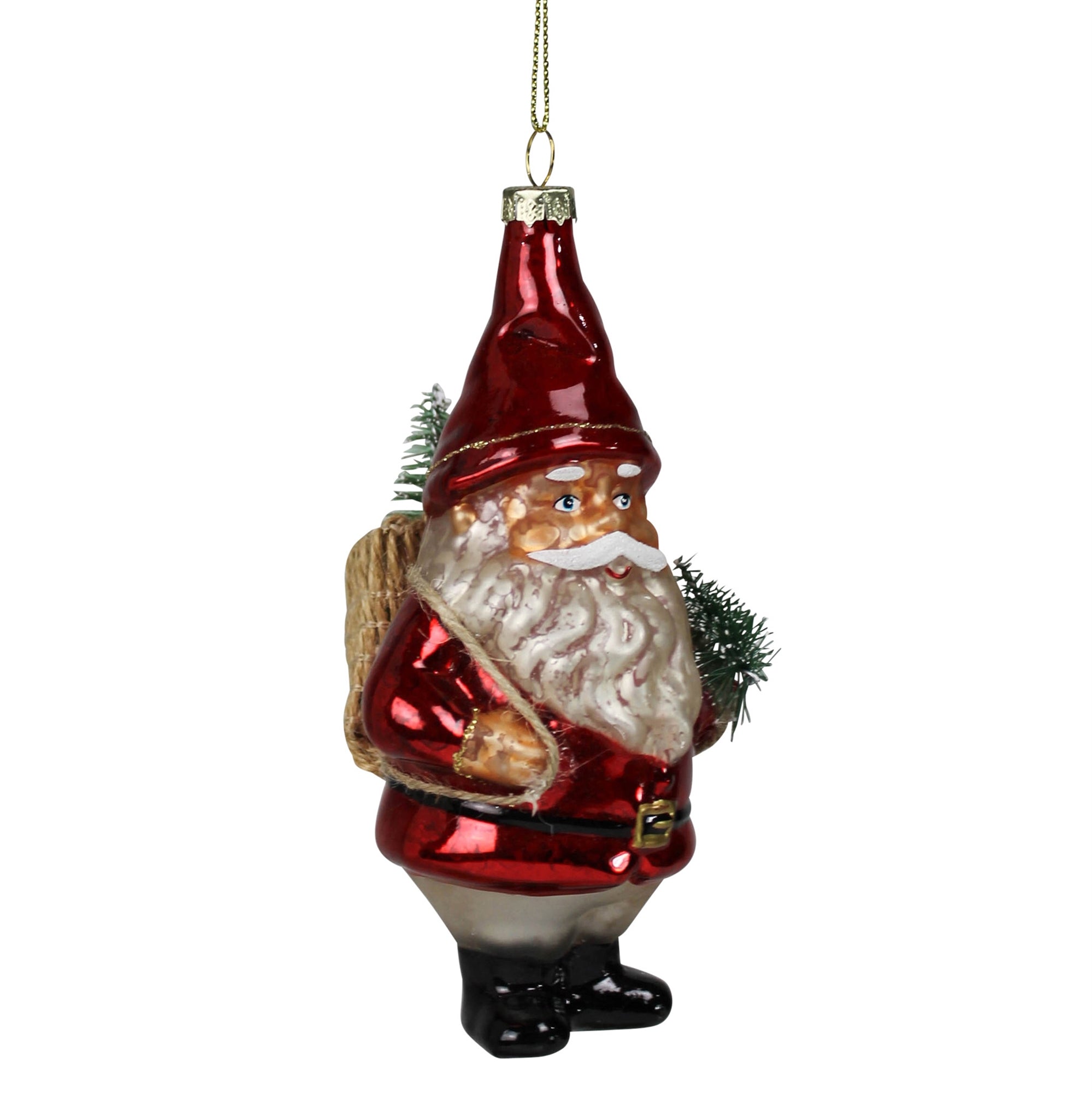 Gnome Ornament, Glass