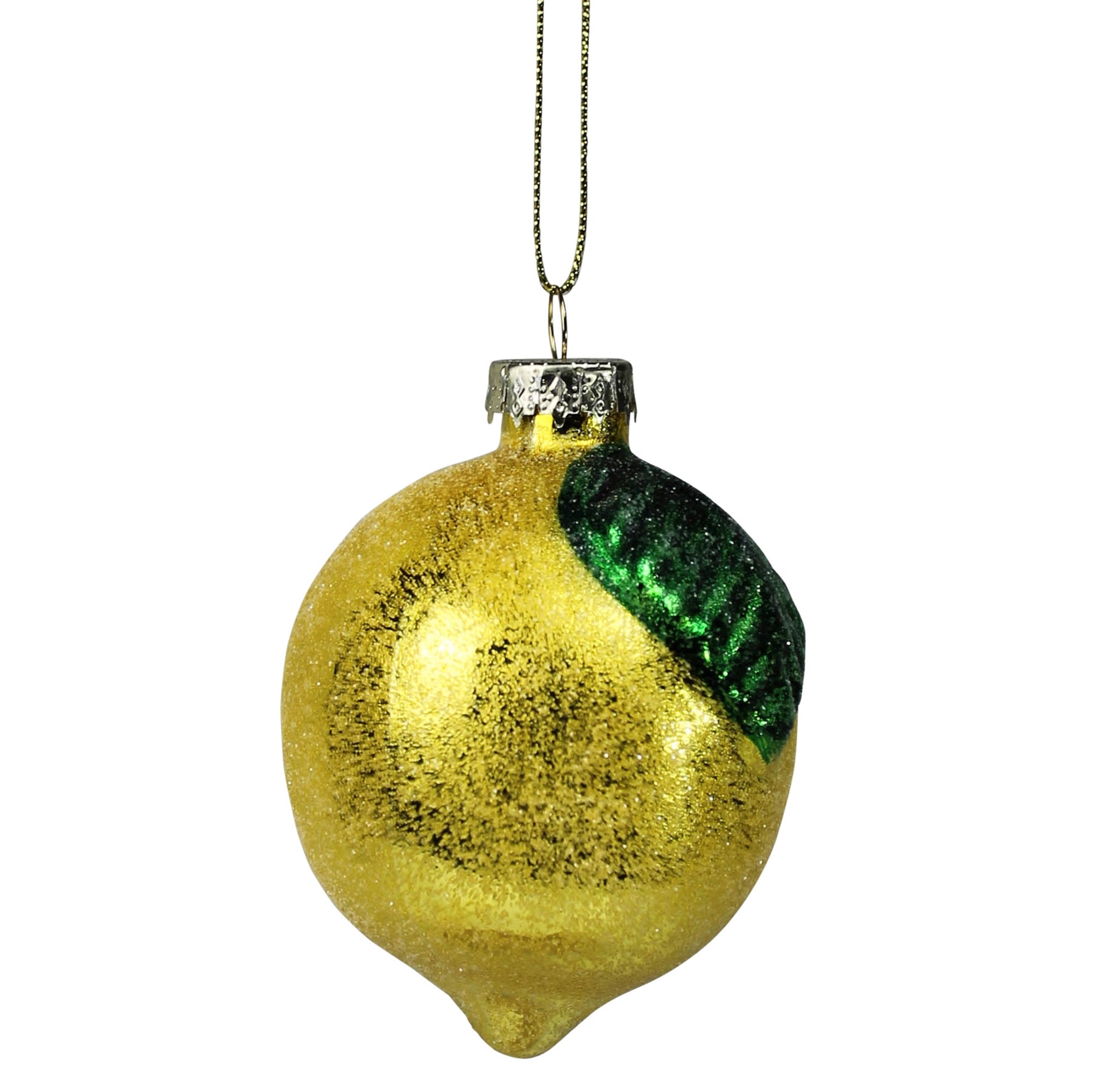 Lemon Ornament, Glass