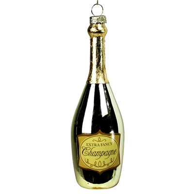 Champagne Bottle Ornament