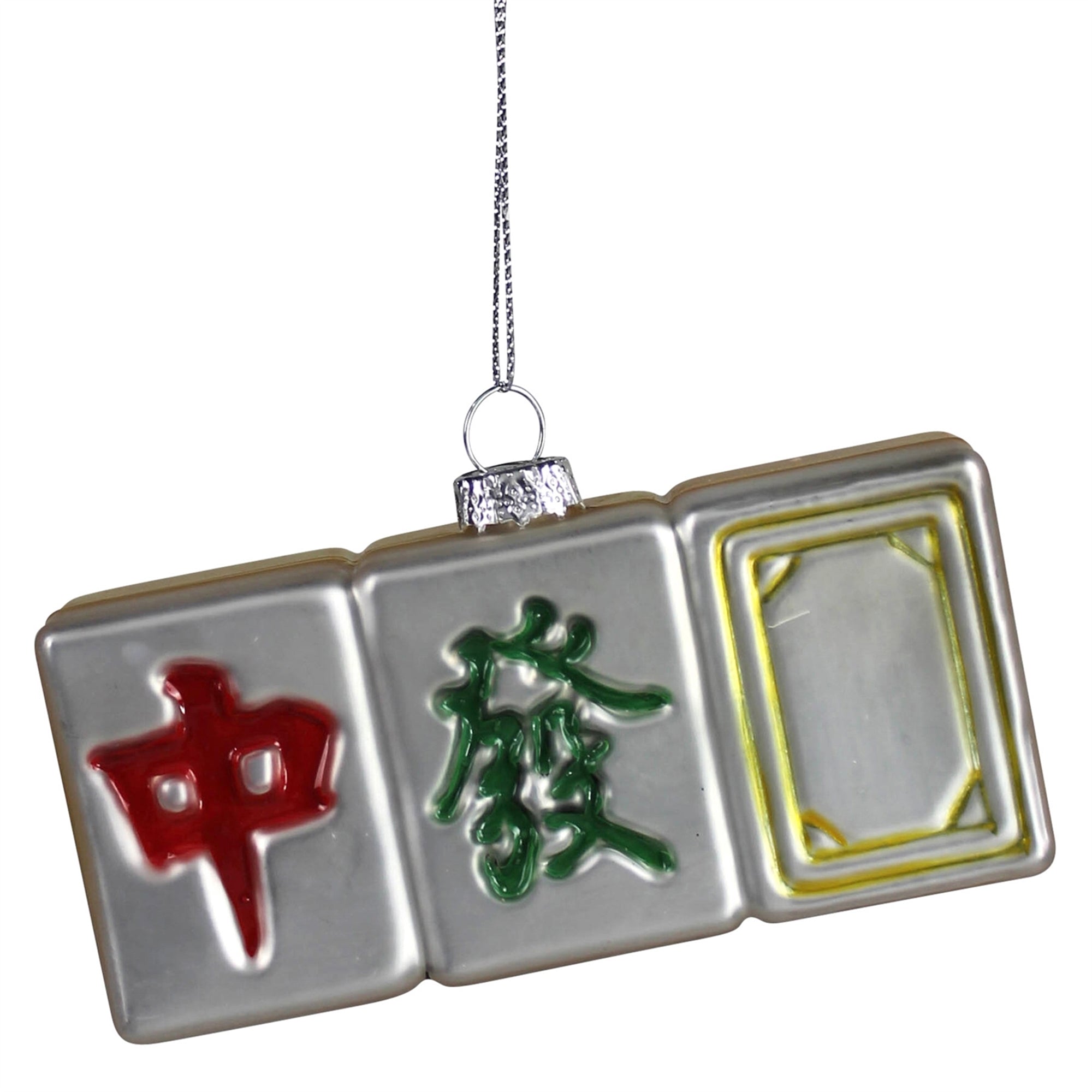Mahjong Ornament, Glass