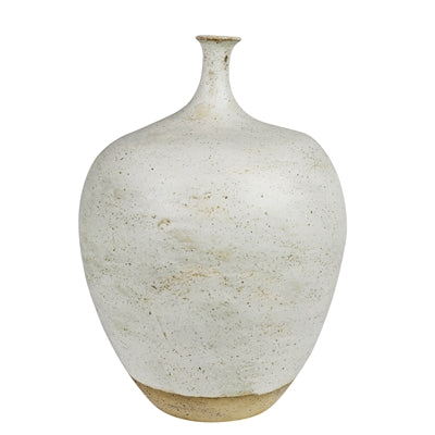Thin Neck Vase, White - Sm